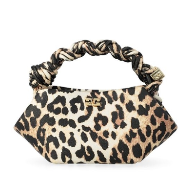 Bolso Ganni Mini leopardo piel
